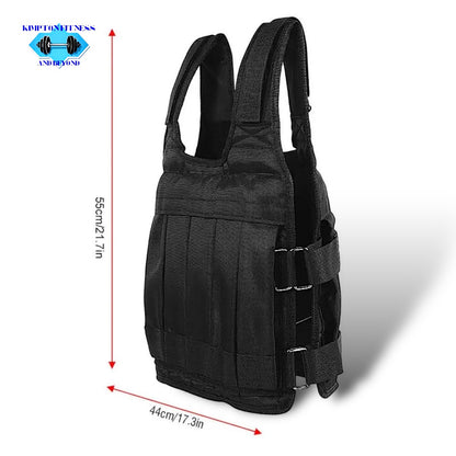 Weighted Vest For Men and Women (Weight plates Sold Separately) 1-20kg and 1-50kg Vest Options