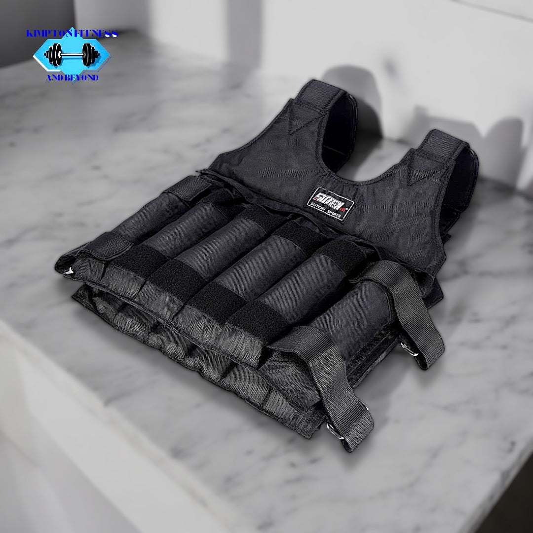 Weighted Vest For Men and Women (Weight plates Sold Separately) 1-20kg and 1-50kg Vest Options