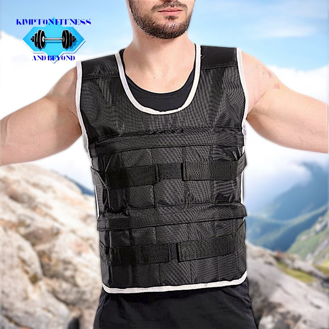 Weighted Vest For Men and Women (Weight plates Sold Separately) 1-20kg and 1-50kg Vest Options