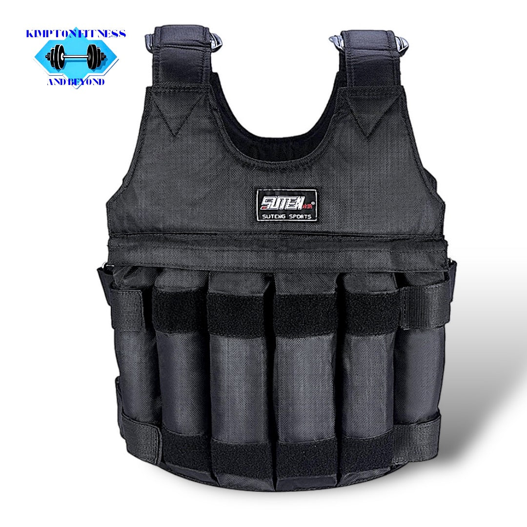 Weighted Vest For Men and Women (Weight plates Sold Separately) 1-20kg and 1-50kg Vest Options