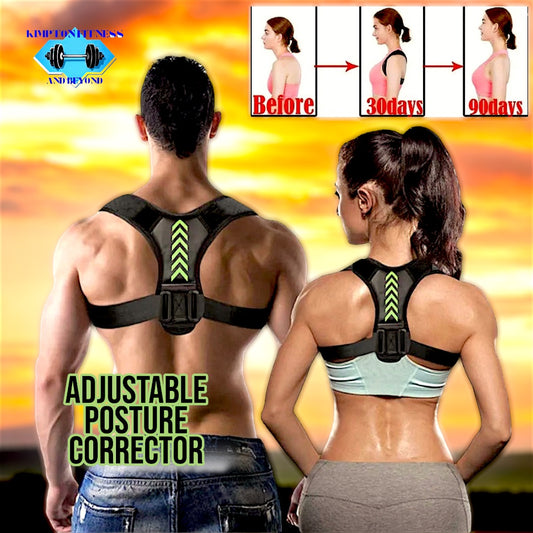 Adjustable Posture Corrector For Men and Women (Consider Ordering 1 Size Up)