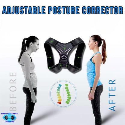 Adjustable Posture Corrector For Men and Women (Consider Ordering 1 Size Up)