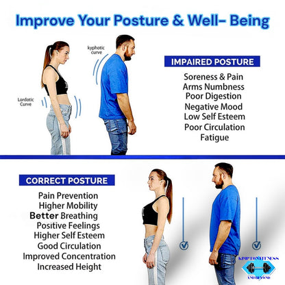 Adjustable Posture Corrector For Men and Women (Consider Ordering 1 Size Up)