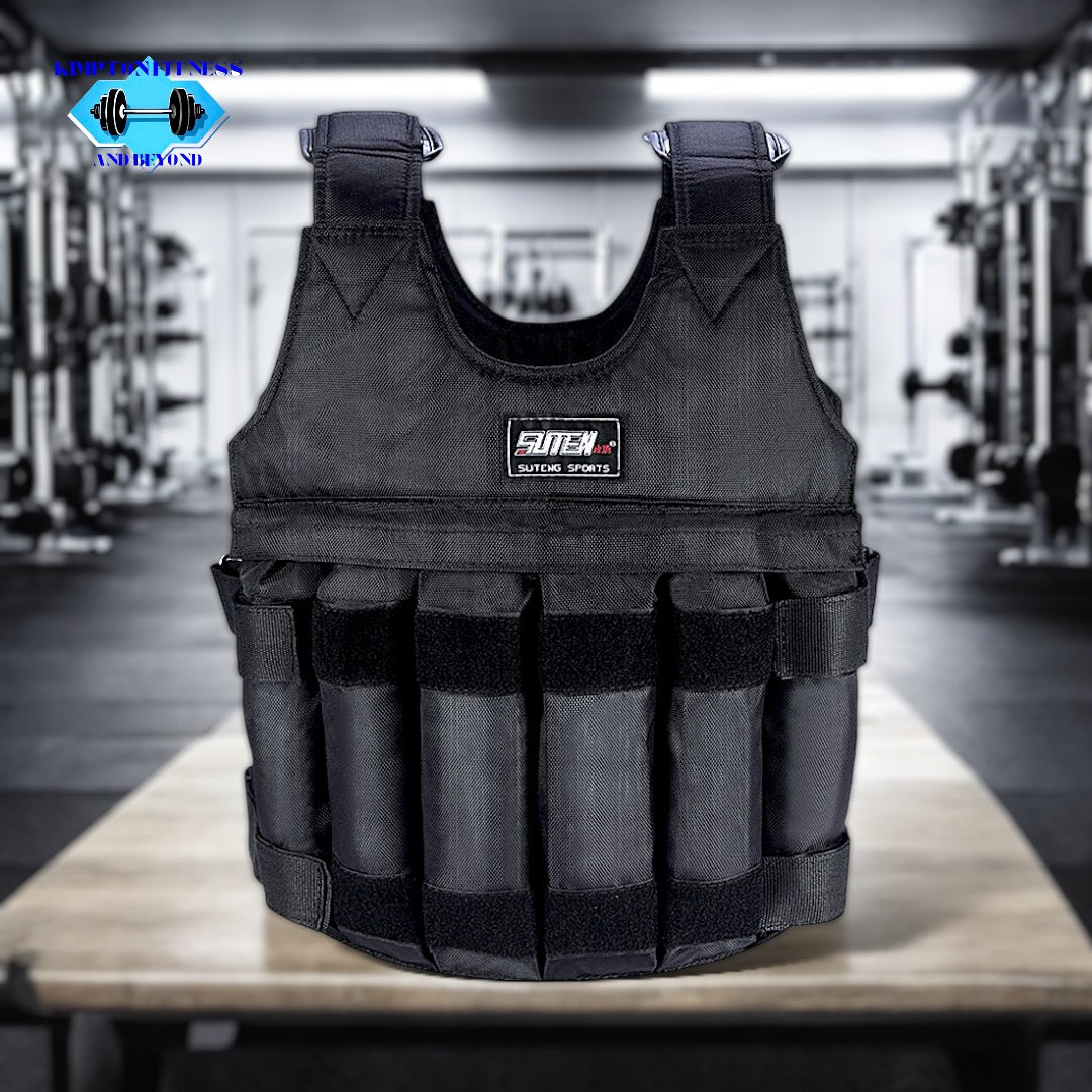 Weighted Vest For Men and Women (Weight plates Sold Separately) 1-20kg and 1-50kg Vest Options