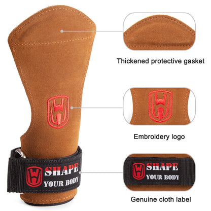 Horizontal Bar Gloves Bodybuilding Workout Palm Protector