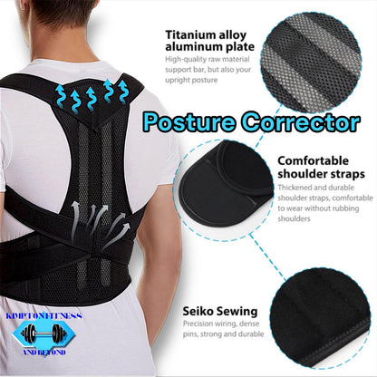 Quality Posture Corrector (ORDER 1 - 2 SIZES UP, PRODUCT RUNS SMALL) FREE SHIPPING