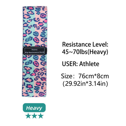 Fabric Resistance Hip Glute Thigh Elastic Workout Bands