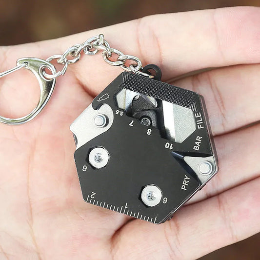 Multi-Functional Pocket Knife Keychain