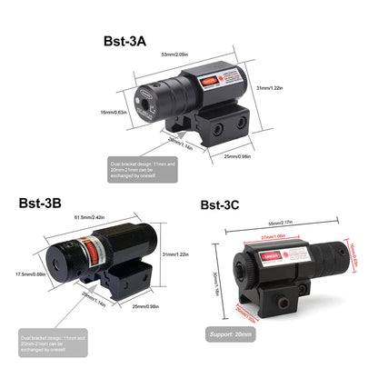 3 Types Infrared Laser Attachment