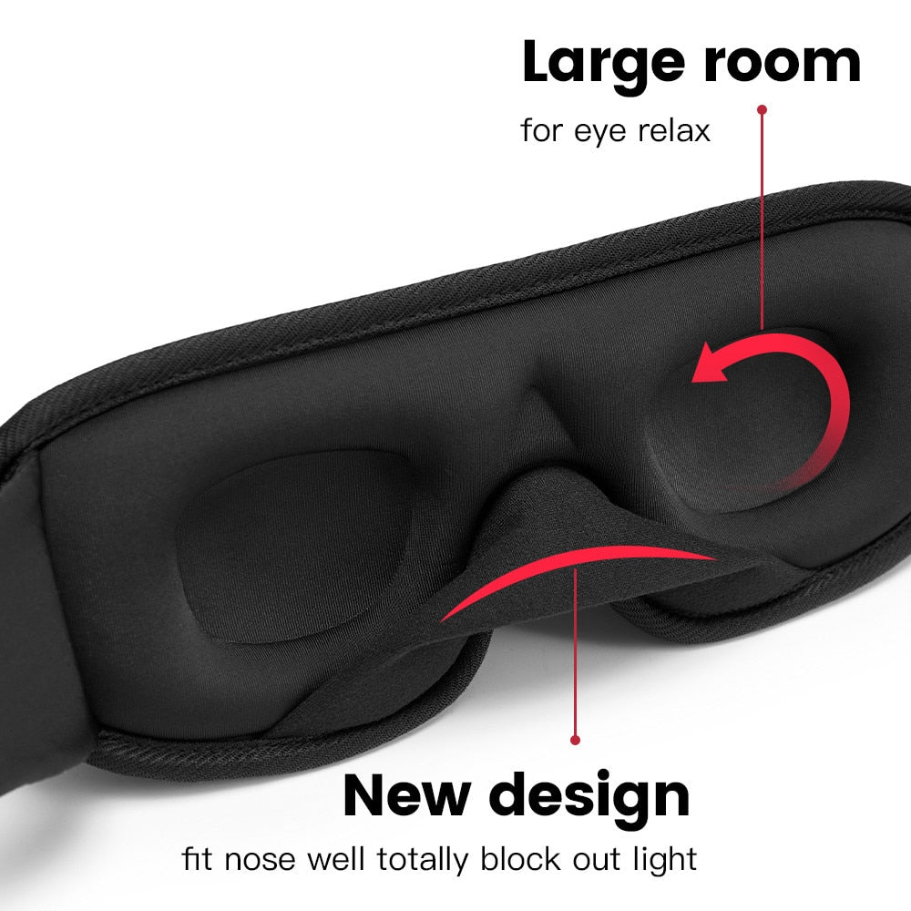 3D Sleeping Mask Block Out Light