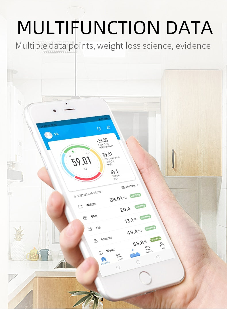 Bluetooth Body Fat Scale