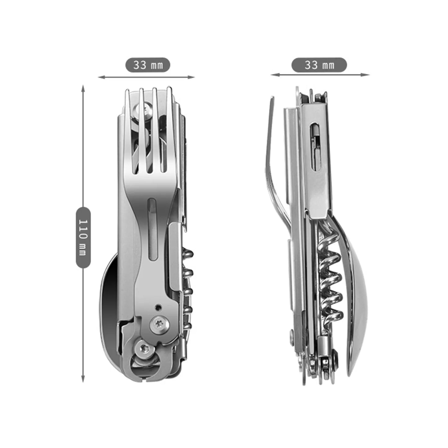 Premium Anti-rust Folding Cutlery