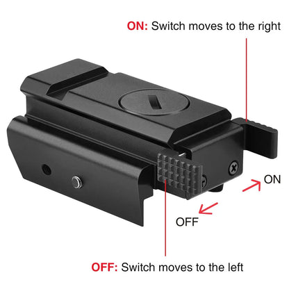 CVLIFE Red Dot Laser Sight Tactical 20mm Standard Picatinny Weaver Rail