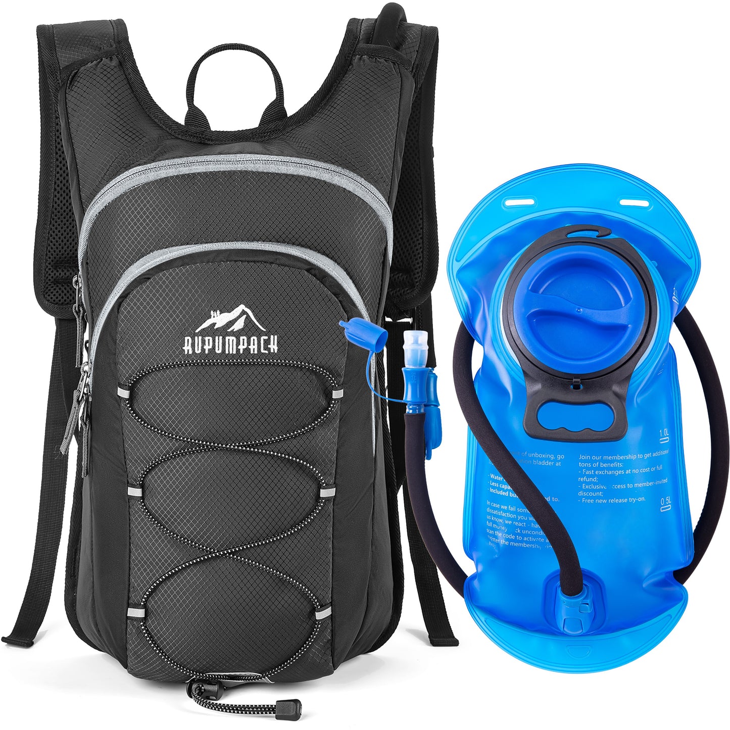 Lightweight Hydration Backpack With Insulated Layer 2L Hydration Bladder