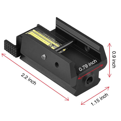 CVLIFE Red Dot Laser Sight Tactical 20mm Standard Picatinny Weaver Rail