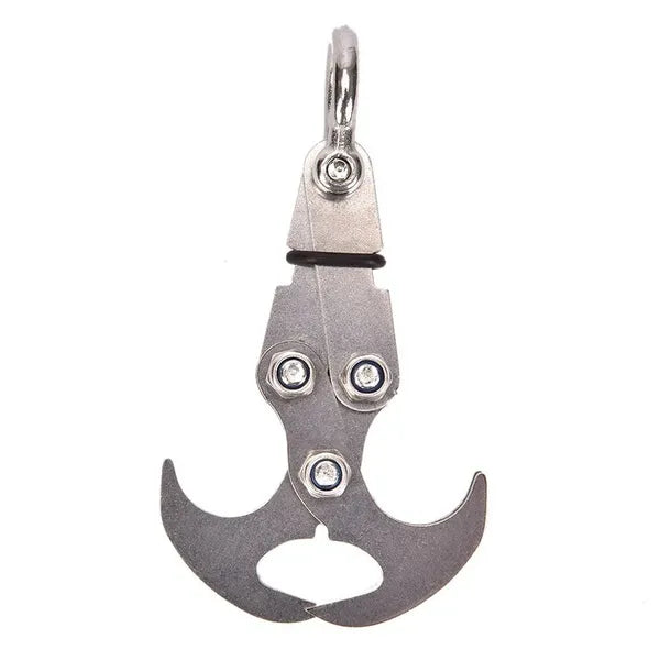 Folding Gravity Grab Hook Stainless Steel