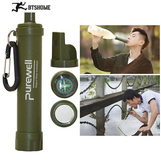 Portable Water Purifier Outdoor Survival Filter