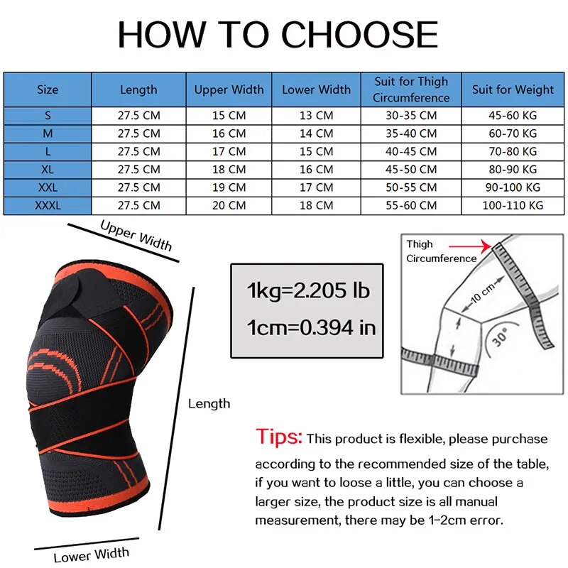 Fitness Knee Brace (1pc)