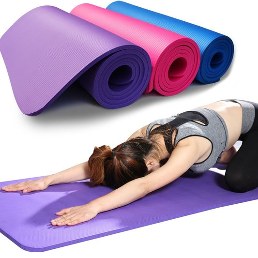 Yoga Mat Anti-skid Sports Fitness Mat 3MM-6MM Thick